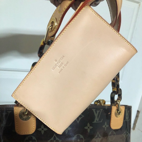 💎 RARE 💎 LOUIS VUITTON Cabas Amble PM Tote Bag CLEAR  WITH RECEIPT - Picture 11 of 14